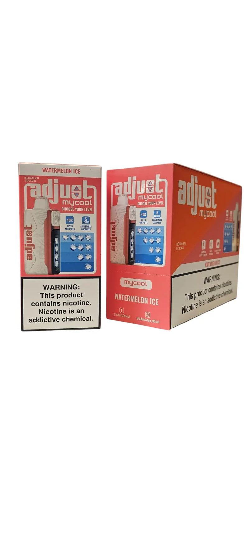 Adjust MyFlavor 40000, Adjust My Flavor watermelon ice