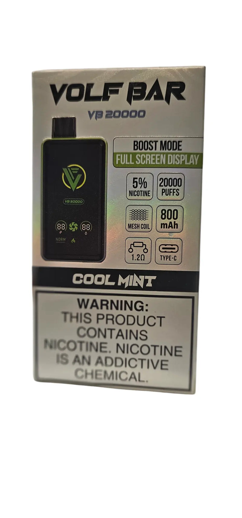 Volf Bar VB 20000 Volf, Volf Bar cool mint