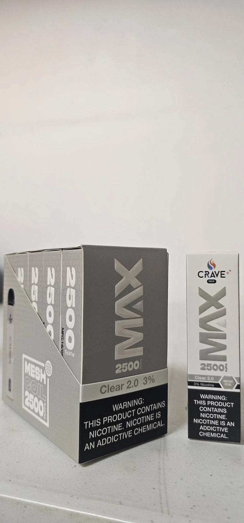 Crave Max Vape - 2500 Puffs Mesh Coil Crave