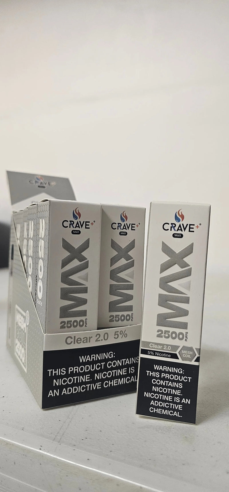 Crave Max Vape - 2500 Puffs Mesh Coil Crave