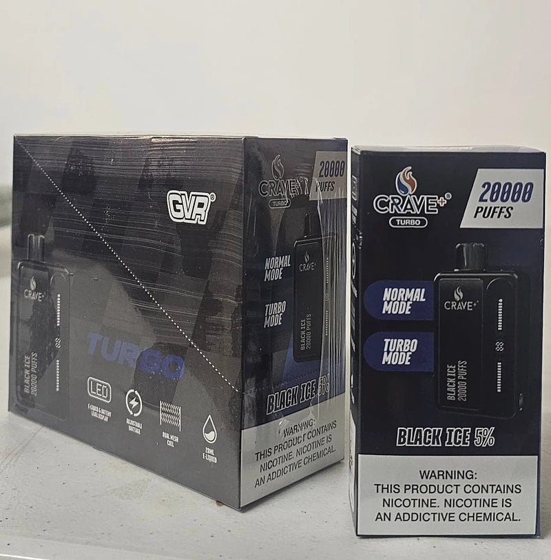Crave Turbo 20000 Puffs – Turbo Disposable Vape | Online Crave