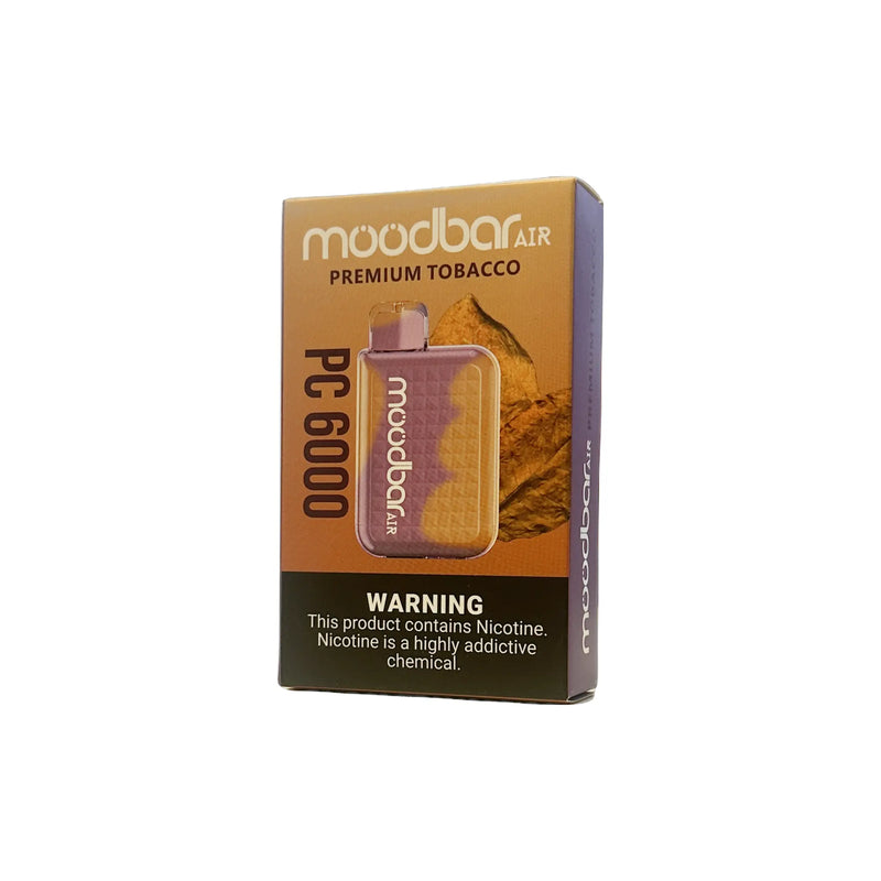 Moodbar Air 6000 Puffs Premium Tobacco 