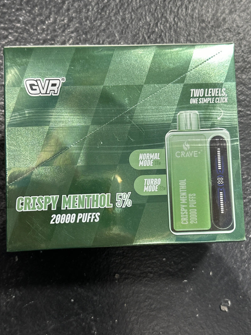 Crave Turbo 20000 Puffs – Turbo Disposable Vape | Online Crave