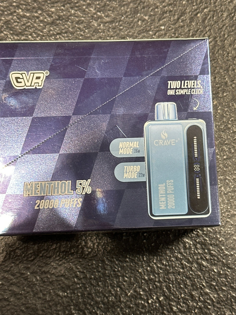 Crave Turbo 20000 Puffs – Turbo Disposable Vape | Online Crave