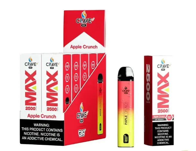 Crave Max Vape - 2500 Puffs Mesh Coil Crave