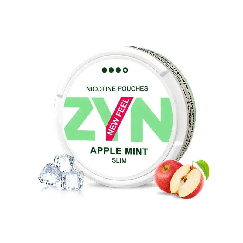 ZYN Nicotine Pouches Zyn, zyn apple mint, zyn european apple mint, zyn apple mint slim