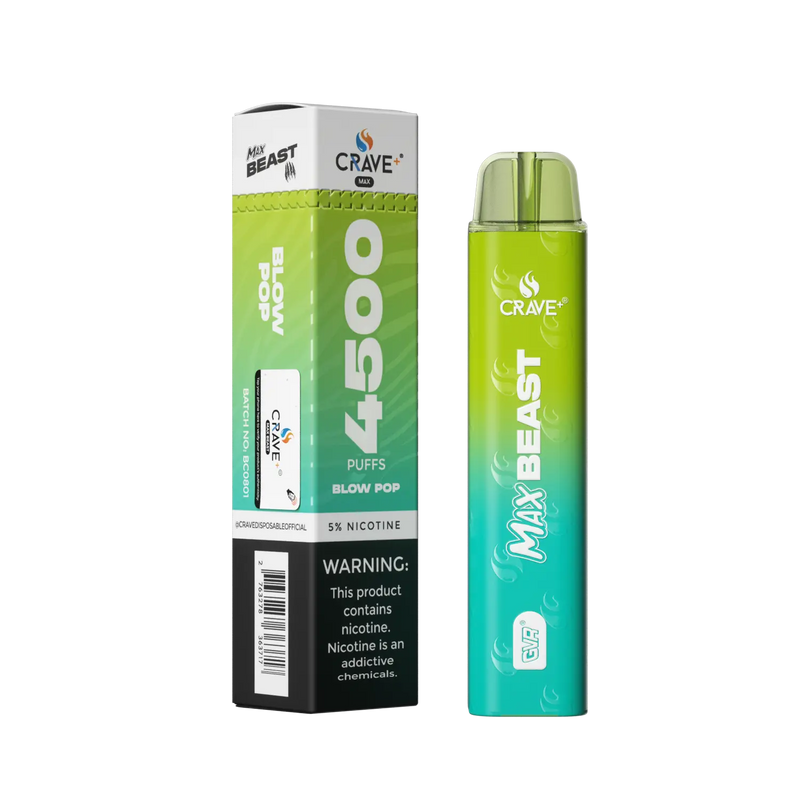 Crave Max Beast 4500 Crave, Crave Max Beast blow pop
