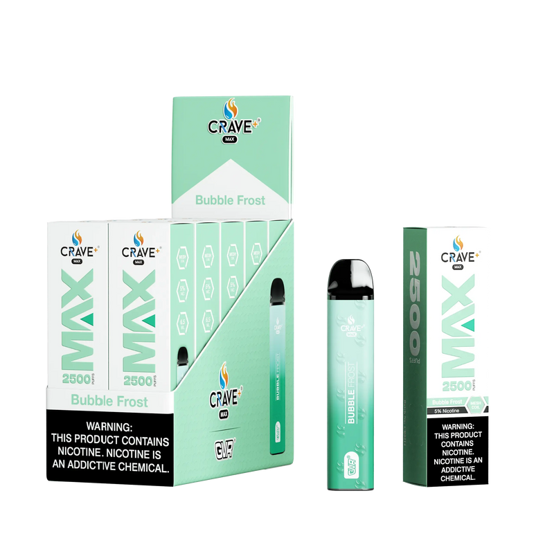Crave Max Vape - 2500 Puffs Mesh Coil Crave