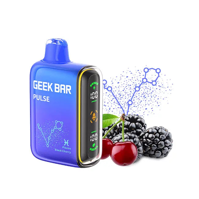 Geek Bar Pulse 15000 - VSZN, Geek Bar black cherry, black cherry geek bar pulse