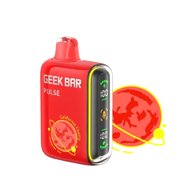Geek Bar Pulse 15000 - VSZN, Geek Bar california cherry, california cherry geek bar pulse