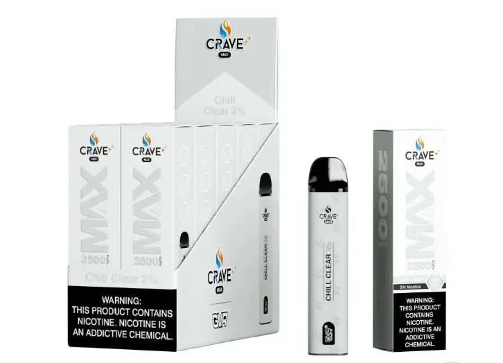 Crave Max Vape - 2500 Puffs Mesh Coil Crave