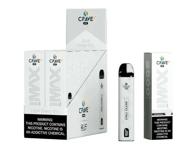 Crave Max Vape - 2500 Puffs Mesh Coil Crave