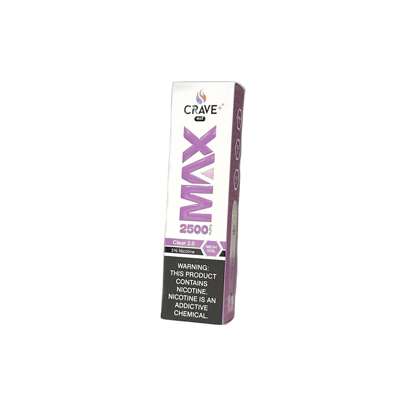 Crave Max Vape - 2500 Puffs Mesh Coil Crave