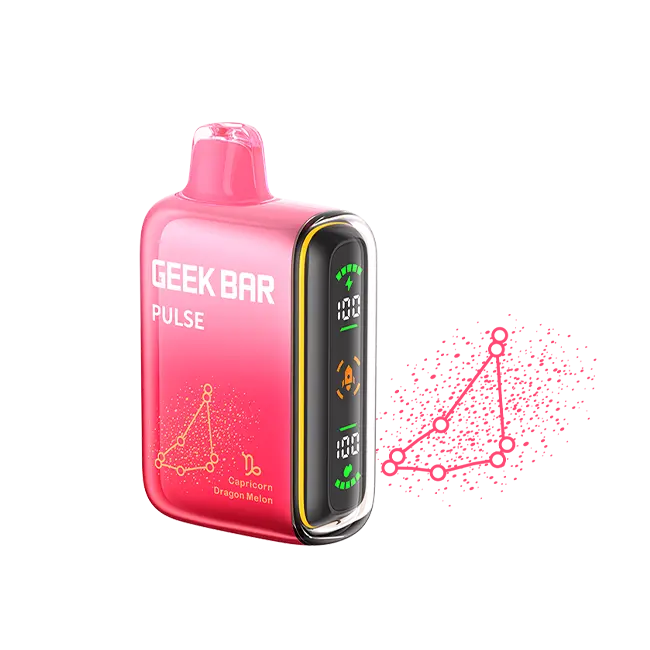Geek Bar Pulse 15000 Geek Bar, Geek Bar dragon melon, dragon melon geek bar pulse