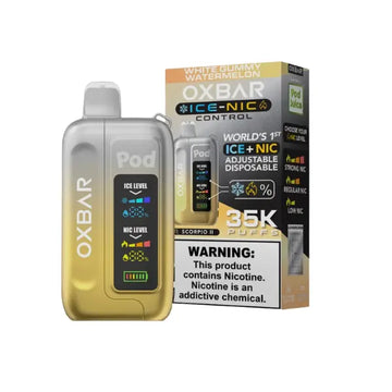 OxBar Ice‑Nic Control 35K Vape – 35K Puffs, Ice & Nic Control