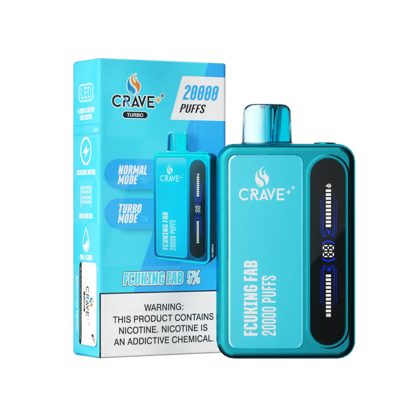 Crave Turbo 20000 Crave, Crave Turbo fcuking fab