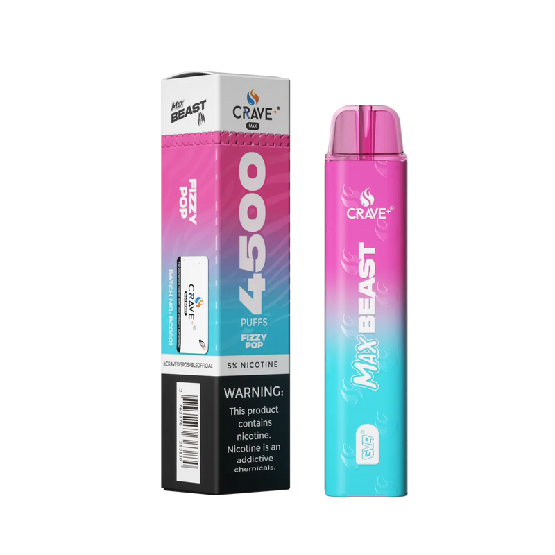 Crave Max Beast 4500 Crave, Crave Max Beast fizzy pop