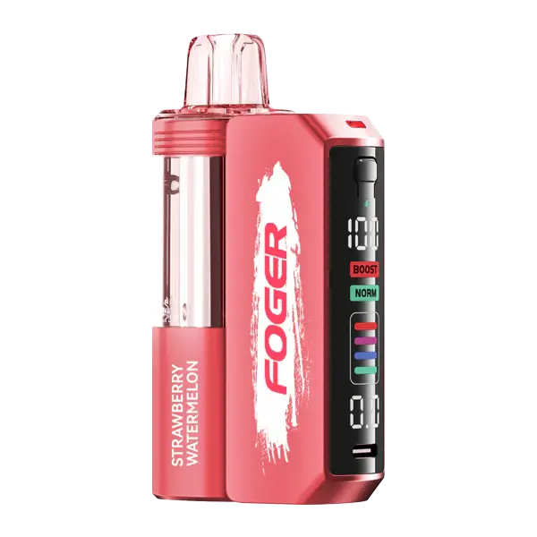 Foger Switch Pro 30K Disposable Vape Kit – 30,000 Puffs - Magnetic Power Bank - OLED Display Foger, foger switch pod pro, switch pod pro foger, foger pods, foger switch pods for sale, where to buy foger switch pro pods, foger switch pro pods strawberry watermelon, strawberry watermelon foger pods