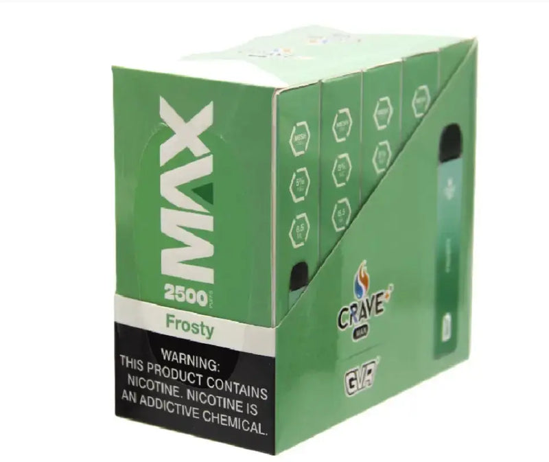 Crave Max Vape - 2500 Puffs Mesh Coil Crave