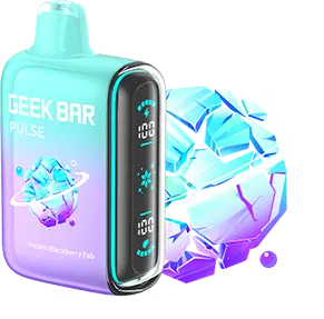 Geek Bar Pulse 15000 Geek Bar, Geek Bar frozen blackberry fab, frozen blackberry fab geek bar pulse