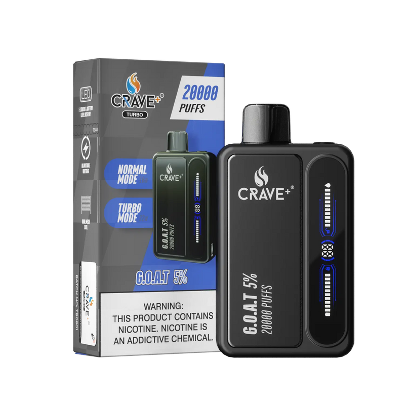 Crave Turbo 20000 - VSZN, Crave Turbo goat 