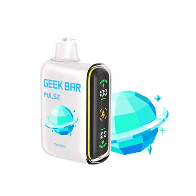 Geek Bar Pulse 15000 Geek Bar, Geek Bar cool mint, cool mint geek bar pulse