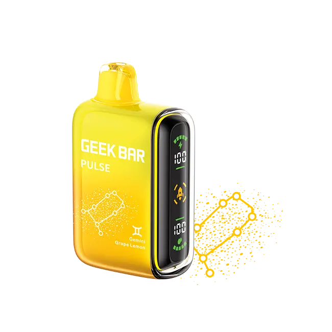 Geek Bar Pulse 15000 - VSZN, Geek Bar grape lemon, grape lemon geek bar pulse