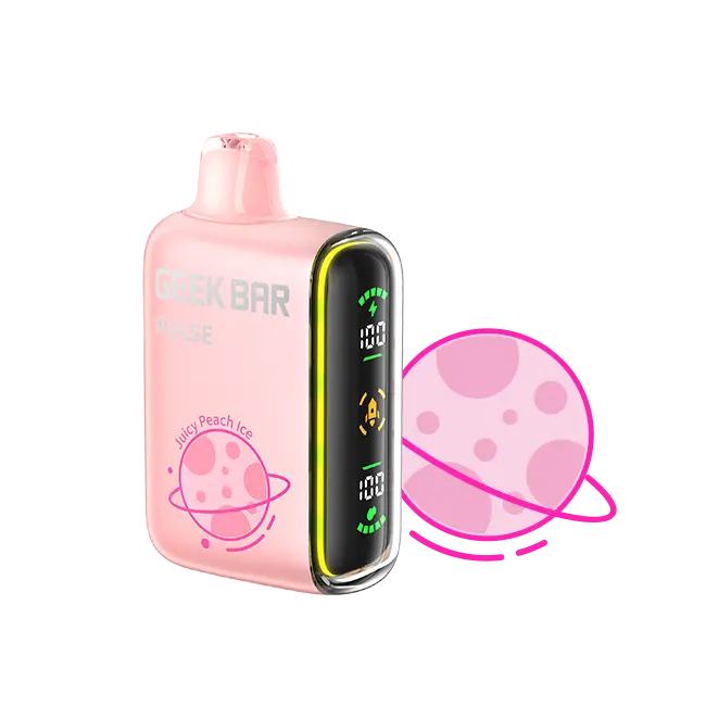 Geek Bar Pulse 15000 - VSZN, Geek Bar juicy peach ice, juicy peach ice geek bar pulse