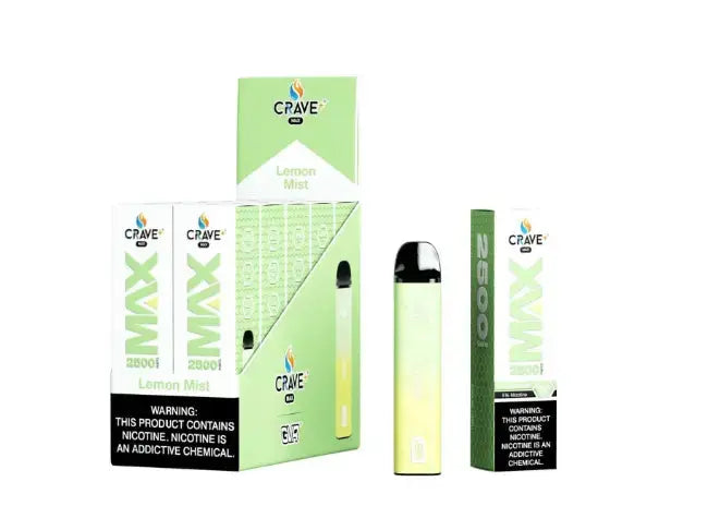 Crave Max Vape - 2500 Puffs Mesh Coil Crave