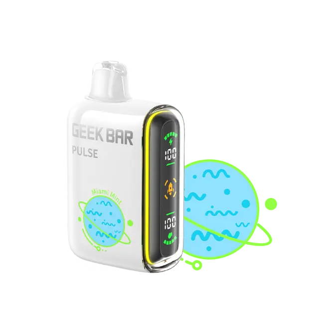 Geek Bar Pulse 15000 - VSZN, Geek Bar miami mint, miami mint geek bar pulse