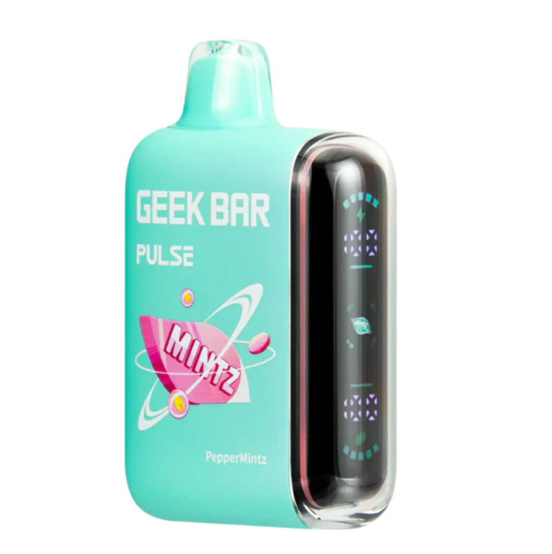Geek Bar Pulse 15000 Geek Bar, Geek Bar peppermintz, peppermintz geek bar pulse