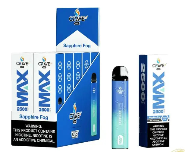 Crave Max Vape - 2500 Puffs Mesh Coil Crave