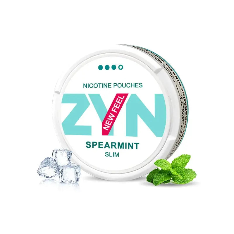 ZYN Nicotine Pouches Zyn,  zyn european pouches, european zyn flavors, zyn european, zyn spearmint slim, zyn spearmint european, european zyn slim