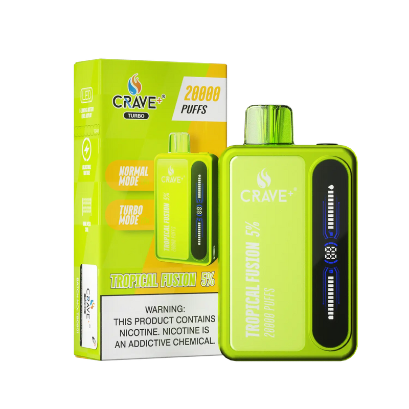Crave Turbo 20000 - VSZN, Crave Turbo tropical fusion