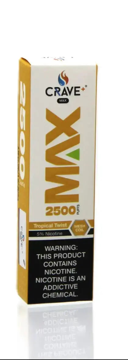 Crave Max Vape - 2500 Puffs Mesh Coil Crave