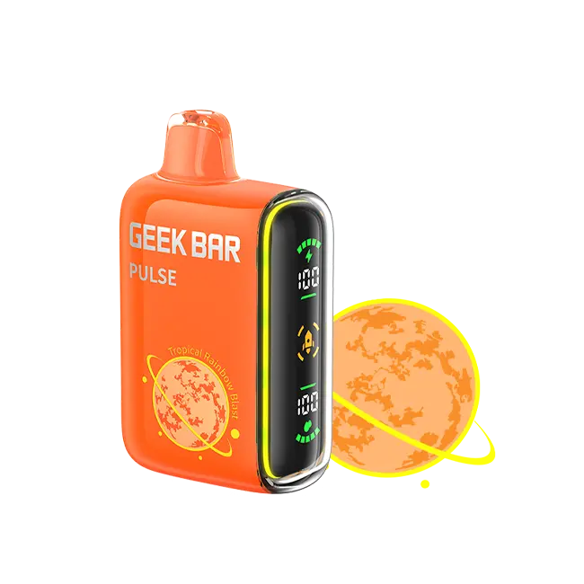 Geek Bar Pulse 15000 - VSZN, Geek Bar tropical rainbow blast, tropical rainbow blast geek bar pulse
