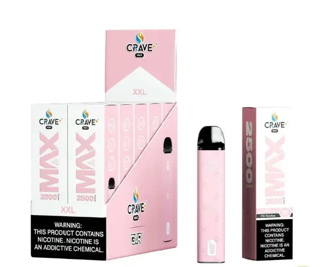 Crave Max Vape - 2500 Puffs Mesh Coil Crave