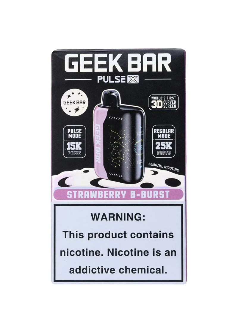 Geek Bar Pulse X 25000 – Dual Mesh, 25K Puffs, USB-C Geek Bar